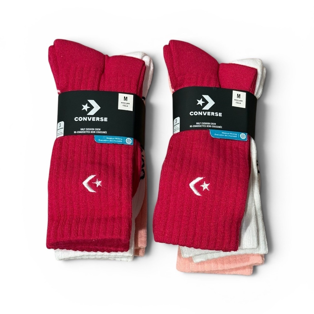 Converse Half Cushion Crew Socks